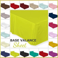 Base Valance Sheets Polycotton