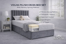 Single Divan Bed Set 3FT