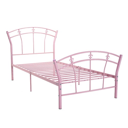 Classic metal bed - bed, single